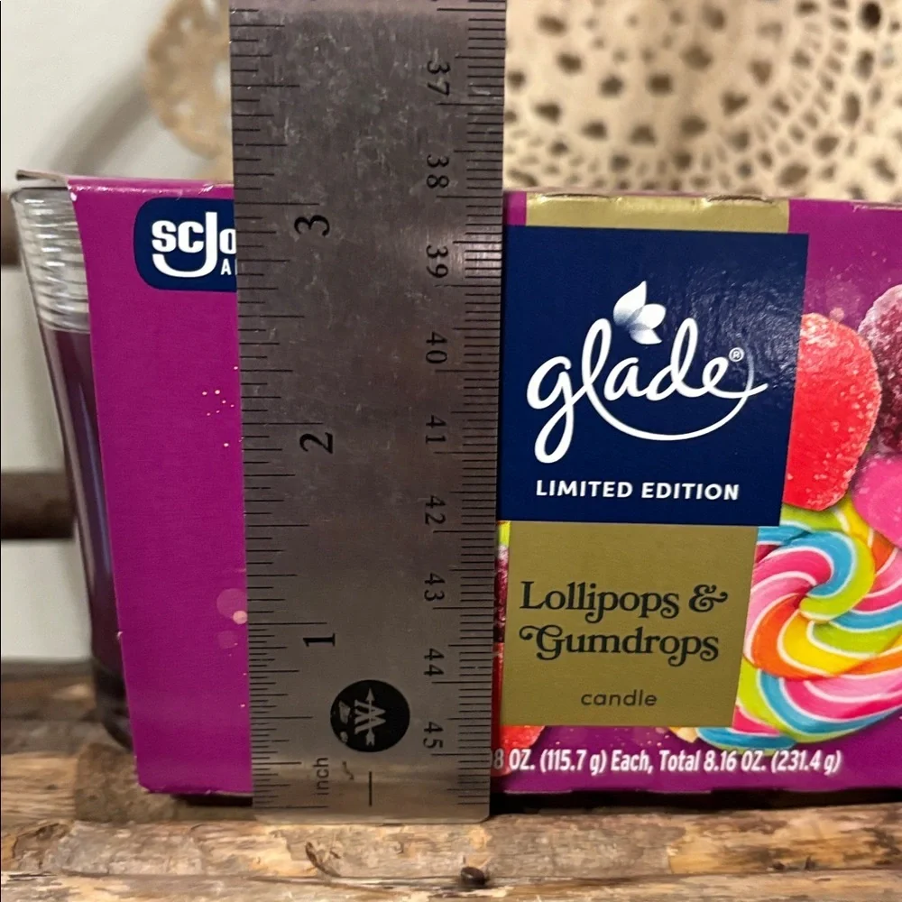 NEW FOR 2025 Glade LIMITED EDITION Lollipops & Gumdrops 2 pack CHRISTMAS Candles